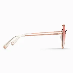 Cheap Lunettes de soleil Mia quadratiques rose Femme Lunettes De Soleil