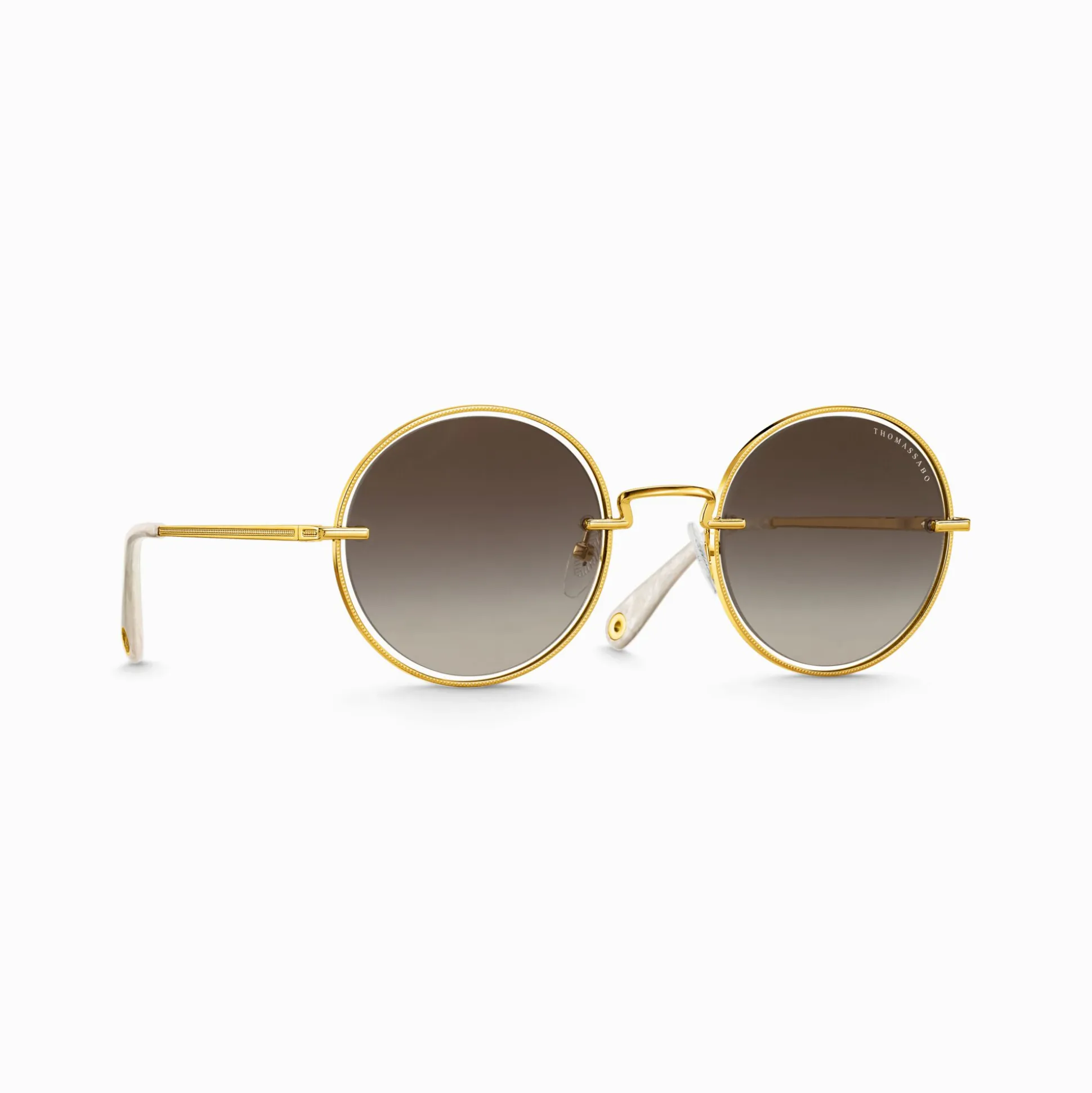 Fashion Lunettes de soleil Romy rondes Femme Lunettes De Soleil