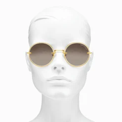 Fashion Lunettes de soleil Romy rondes Femme Lunettes De Soleil