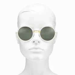 New Lunettes de soleil Romy rondes ethnique Femme Lunettes De Soleil