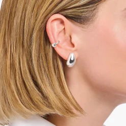 Flash Sale Manchette d'oreille en argent en forme de cœur Femme Manchettes D'oreilles|Argent 925