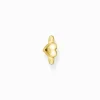 Outlet Manchette d'oreille plaquée or en forme de cœur Femme Manchettes D'oreilles|Placage Or 18 Carats - Argent 925