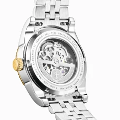 Cheap Montre automatique bicolore avec 41 mm et cadran noir Homme Montres|Montres