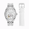 Flash Sale Montre automatique en argent de 36 mm avec incrustation de nacre Femme Montres|Montres Pour Femmes