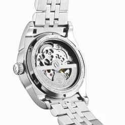 Outlet Montre automatique en argent de 36 mm avec emblème de lys Femme Montres|Montres Pour Femmes