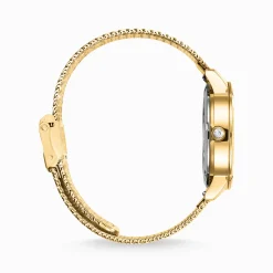 Outlet Montre Cosmic Amulet avec cadran en bleu foncé jaune doré Femme Montres|Montres Pour Femmes