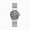 Flash Sale Montre pour femmes en argent avec 33 mm, libellules et zircone Femme Montres|Montres Pour Femmes