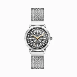 Flash Sale Montre pour femmes en argent avec 33 mm, libellules et zircone Femme Montres|Montres Pour Femmes