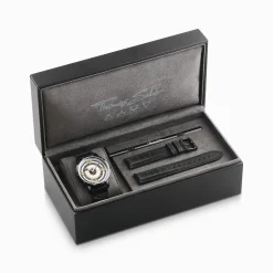 Discount Montre pour homme Elements of Nature avec pierres noires bicolore Homme Montres|Montres