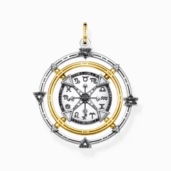 Clearance Pendentif amulette Elements of Nature noir-or Femme Pendentifs|Pendentifs
