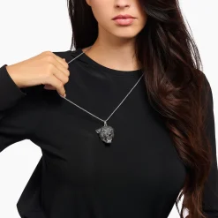 Sale Pendentif Black Cat grand Femme Pendentifs|Pendentifs