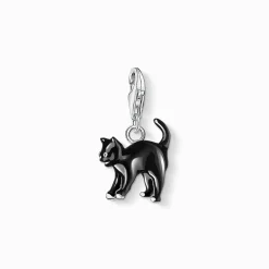 Cheap pendentif Charm chat noir Femme Charms|Charms