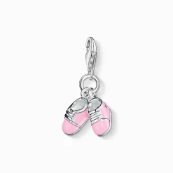 Cheap pendentif Charm chaussures bébé rose Femme Charms|Charms