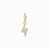 Hot Pendentif Charm éclairs or Femme Charms|Charms