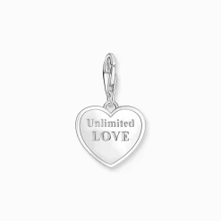 Sale Pendentif Charm cœur rose avec Best Mom argent Femme Charms|Charms