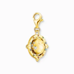 Best Sale Pendentif Charm globe terrestre multicolore plaqué or Femme Charms|Charms