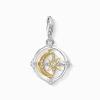 Fashion pendentif Charm Lune et étoile mobiles Femme Charms|Charms