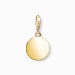 Cheap pendentif Charm médaille Femme Placage Or 18 Carats - Argent 925