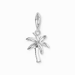Cheap Pendentif Charm palmier multicolore argent Femme Charms|Charms