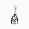 Shop Pendentif Charm pingouins argent Femme Charms|Charms