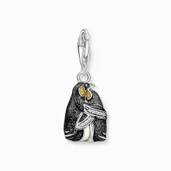 Shop Pendentif Charm pingouins argent Femme Charms|Charms