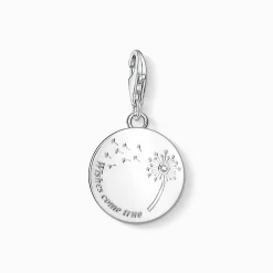 Shop Pendentif Charm pissenlit wishes come true Femme Charms|Charms