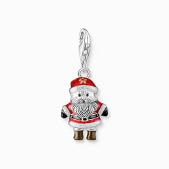 Clearance Pendentif Charm Père Noël en argent Femme Charms|Charms