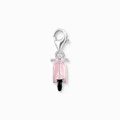 Fashion Pendentif Charm scooter rose argent Femme Charms|Charms