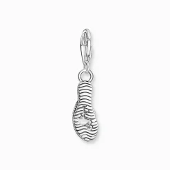 Cheap Pendentif Charm tong turquoise avec pierres multicolores argent Femme Charms|Charms