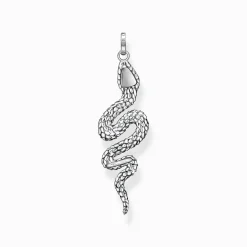 Shop Pendentif noirci serpent Femme Pendentifs|Pendentifs