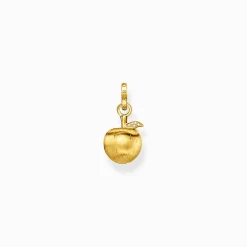 Hot Pendentif pomme or Femme Pendentifs|Placage Or 18 Carats - Argent 925