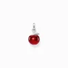 Fashion Pendentif pomme rouge Femme Pendentifs
