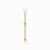Discount Pendentif pour boucle d'oreille unique perles or Femme Créoles|Placage Or 18 Carats - Argent 925