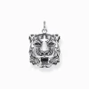 Best Pendentif tigre argent Femme Pendentifs|Pendentifs