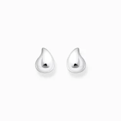 Fashion Petits clous d'oreilles en argent de forme organique Femme Clous D'oreilles|Argent 925