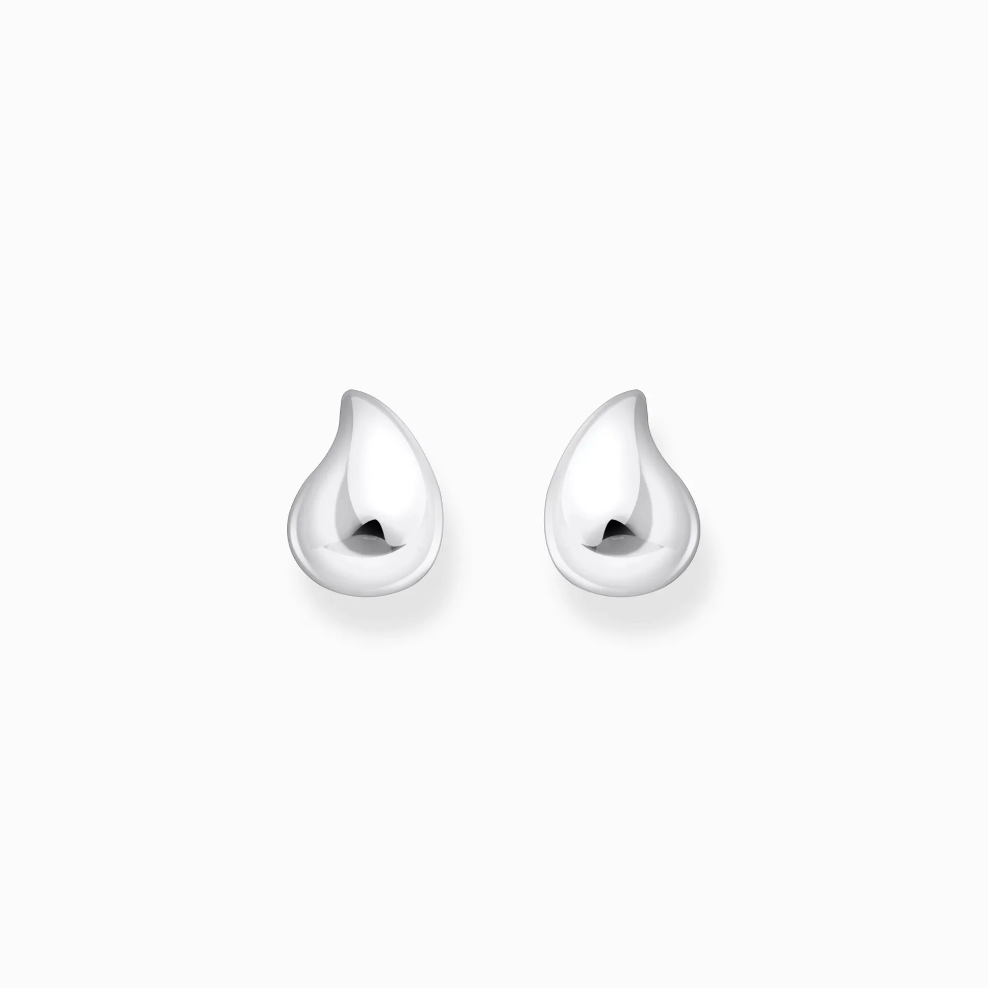 Fashion Petits clous d'oreilles en argent de forme organique Femme Clous D'oreilles|Argent 925