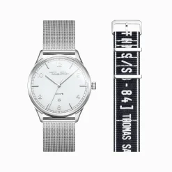 New Set Code TS montre blanche et bracelet noir urbain Femme Montres|Montres Pour Femmes